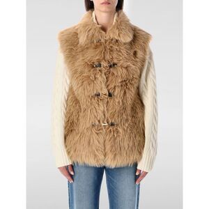 Urbancode Fur Coat Woman Honey